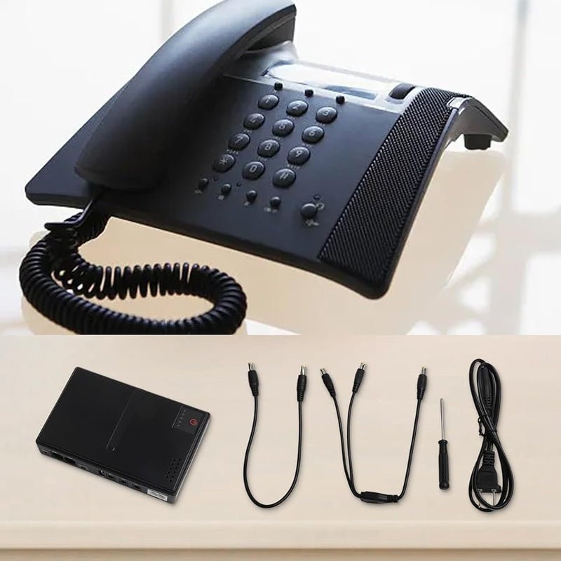 Backup DC UPS Power Supply 5V 9V 12V Uninterruptible Power System For Router Modem US Size - Image 2